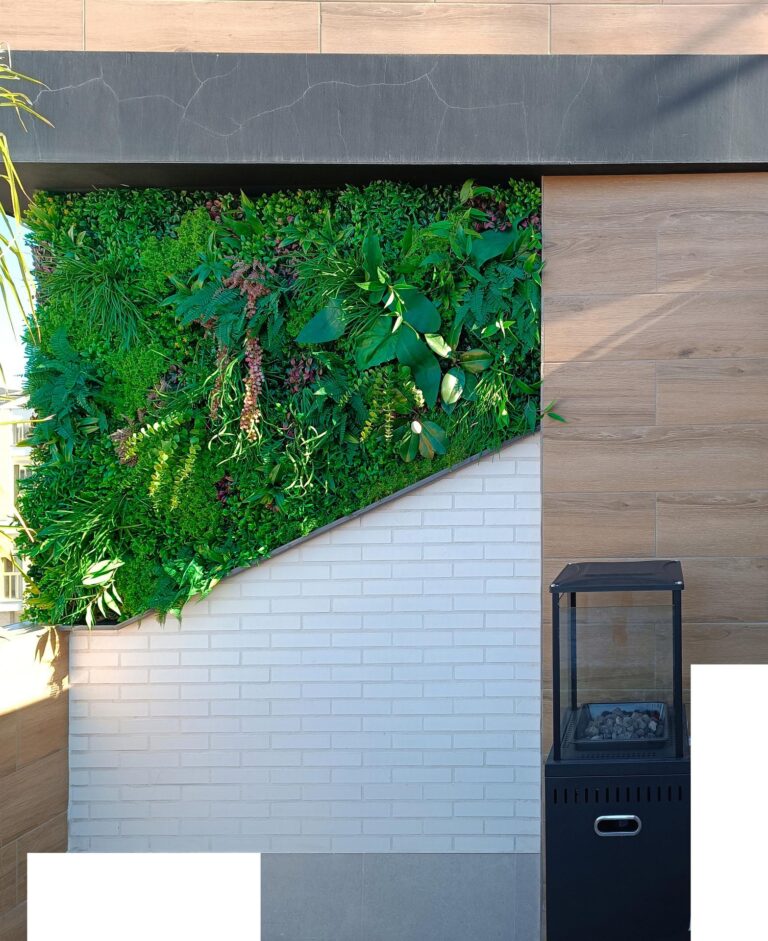 Jardín Vertical en Terraza